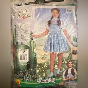 Dorthy Wizard of Oz Costume Size 4-6